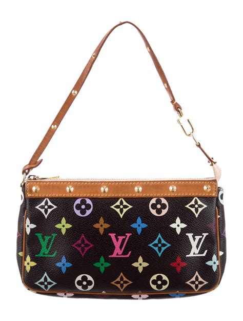 louis vuitton multicolor pochette original price|louis vuitton multicolor shoulder bag.